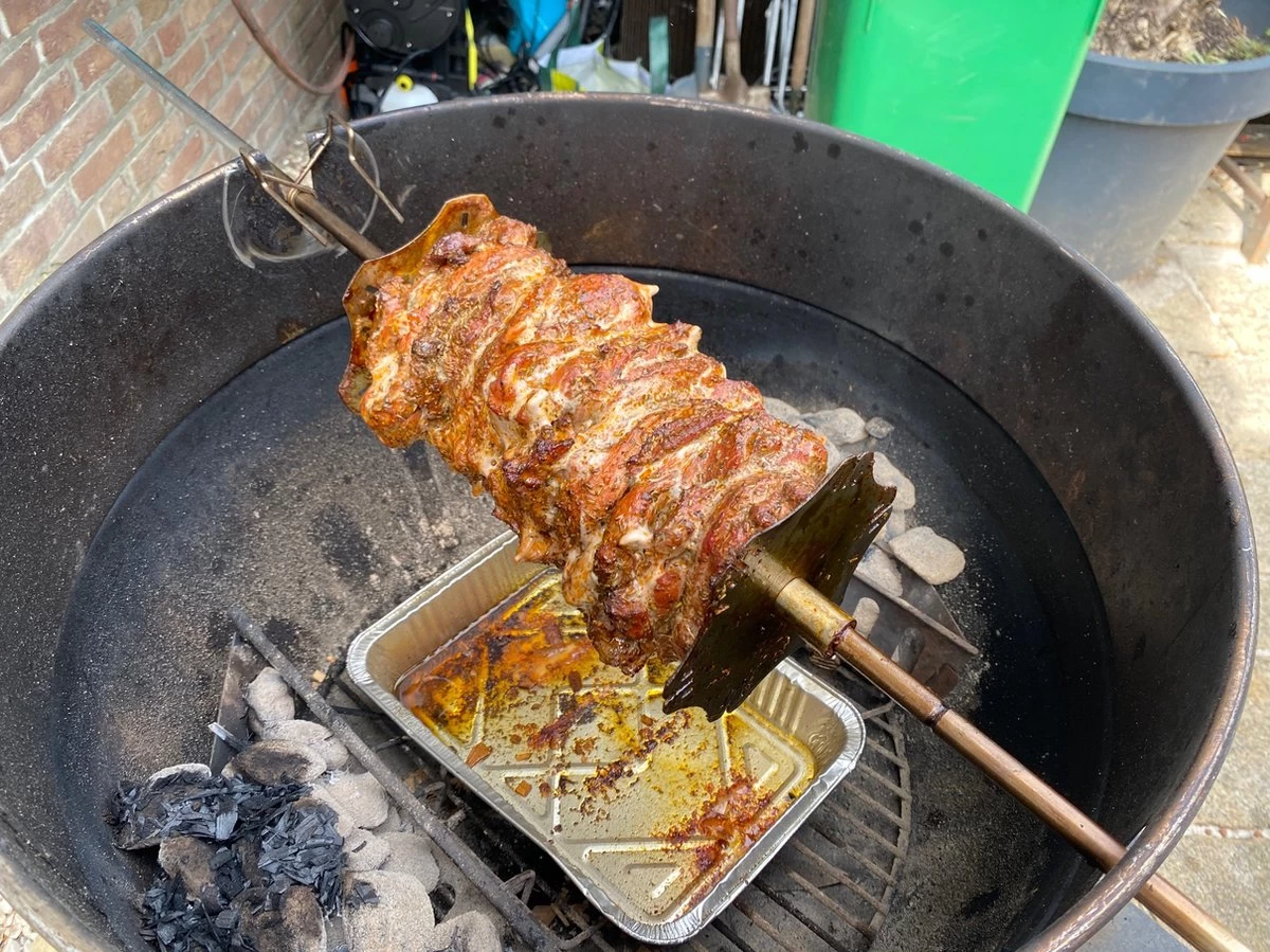 Ensemble De Brochettes Pour Brochette De Rôtisserie BBQ Ensemble Universel Adapté à La Plupart Des Rôtissoires Broches De Barbecue – Image 13