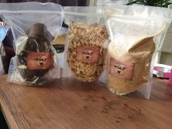 Bois De Cerisier Assortiment De Morceaux / Copeaux / Pyrale De La Fumée