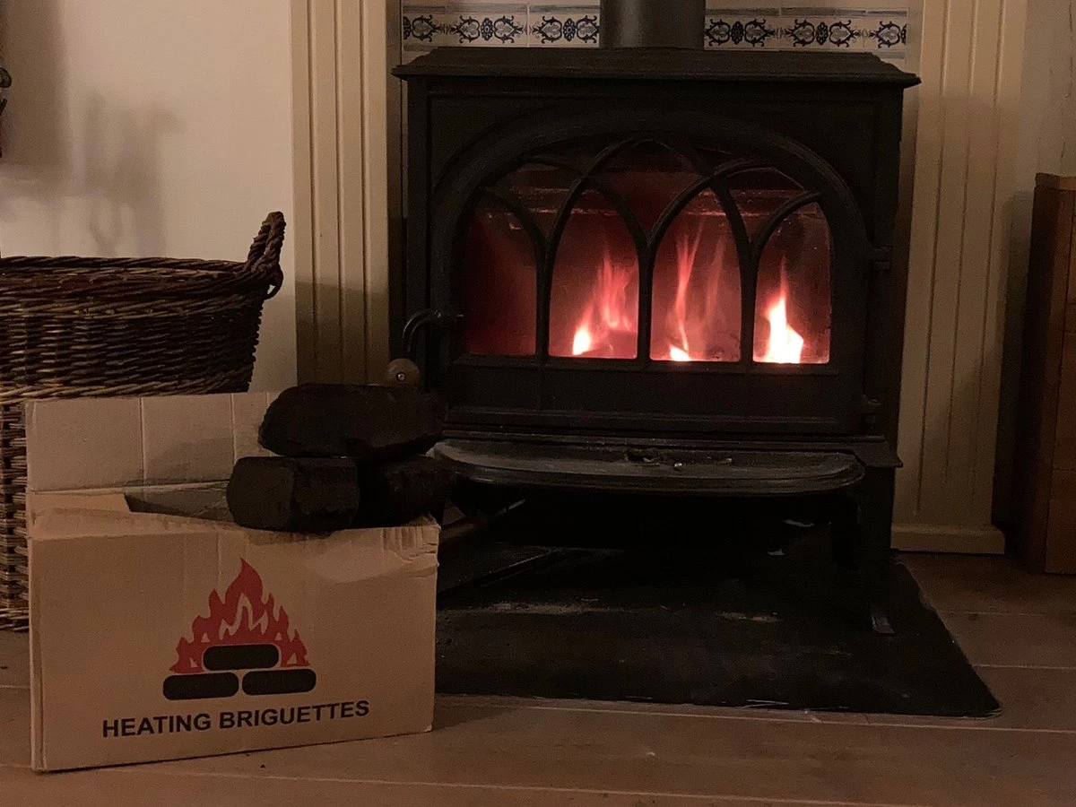 Briquettes De Tourbe - Blocs De Tourbe - Gazon - 2x 14 Pièces - Bois De Haardhout - Poêle - Cheminée - 2x 14 Kg (2 Boîtes) – Image 2