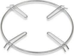 Hot Wok Anneau Plat Pour Casseroles Normales Silver Line