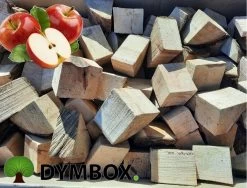 10 KG De Morceaux De Pomme|Bois De Fumage Pour Le BBQ Kamado |Fumoir| 100% Pomme Non Traitée |Boîte Dym