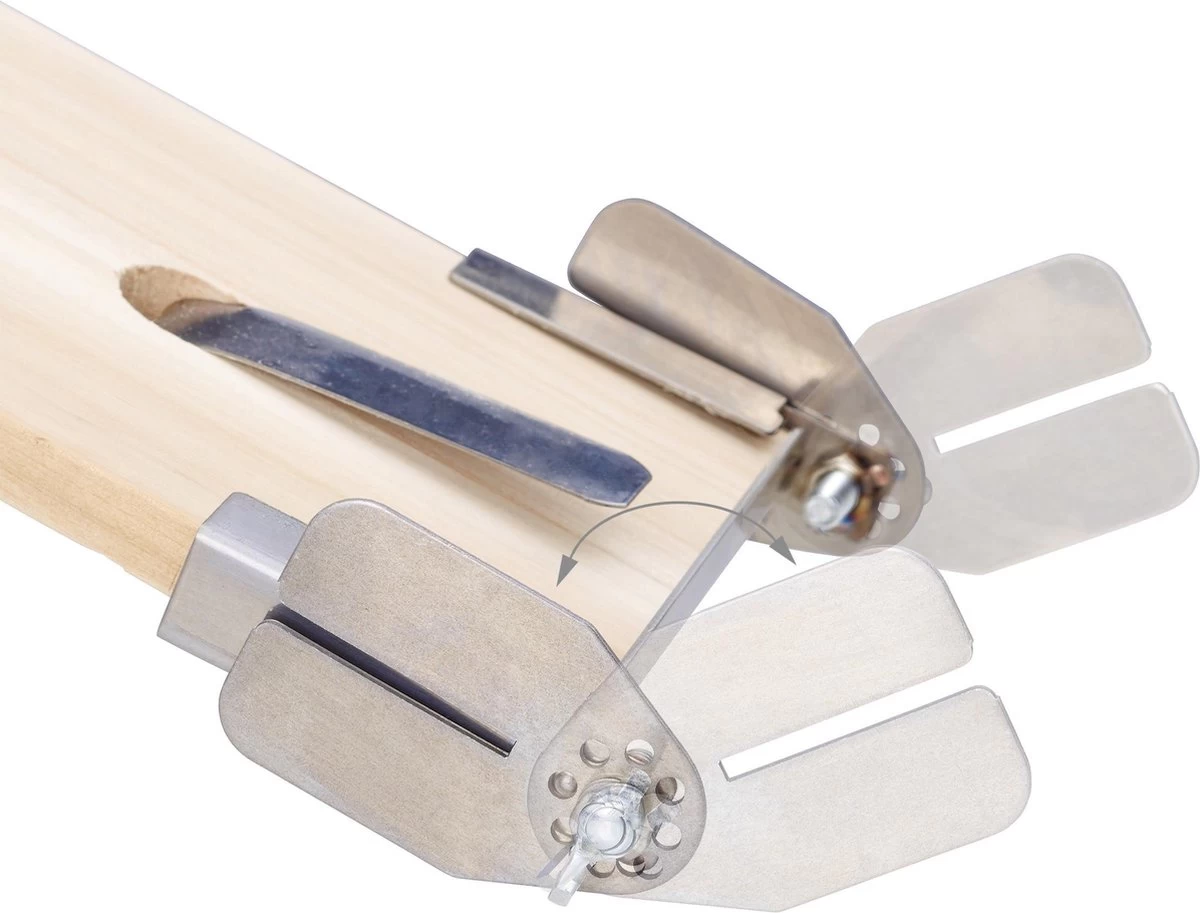 Relaxdays 4 X Planche à Fumer En Set - Support Inox - Bois De Cèdre - Planche à Saumon - Barbecue – Image 4