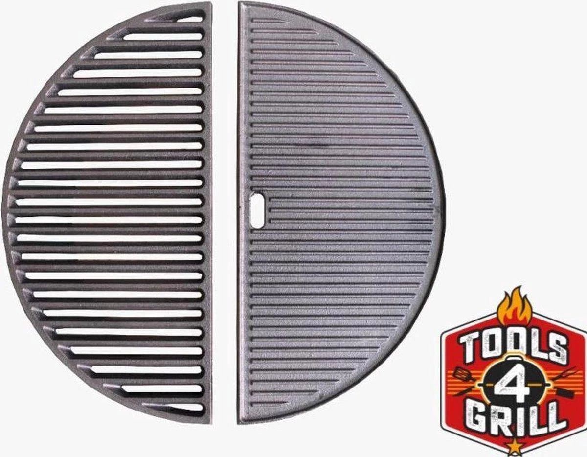 Plaque De Cuisson En Fonte Demi-lune Tools4Grill / Plaque De Cuisson Grille En Fonte Diamètre 46 Cm