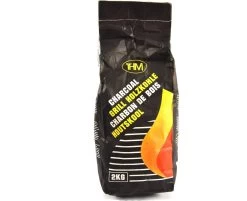 1 Pièces Charbon De Bois 2 Kg - Charbon De Bois Pour Barbecue - été Pour Le BBQ