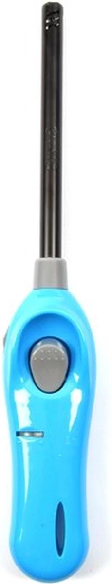 Briquet Avec Protection Enfant - Briquet Barbecue - Paquet De 2x Briquets BBQ Rechargeables| Une Qualité |Protection Enfant/Sécurité Enfant |2x Bleu | 26 Cm – Image 4