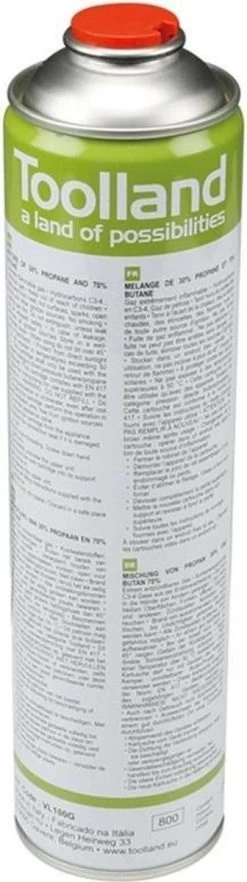 Cartouche De Gaz Avec Gaz Butane / Gaz Propane - 600 Ml - Cartouche De Gaz Pour Brûleur De Mauvaises Herbes