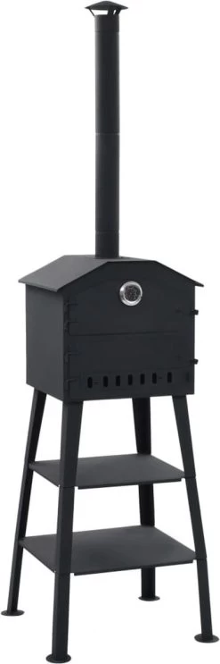 Four à Pizza Medina Sur Charbon Pour L'extérieur Avec 2 Pierres De Chamotte