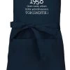 Tablier De Cuisine - Tablier De BBQ - Oldtimer - Année 1958 - Bleu Marine