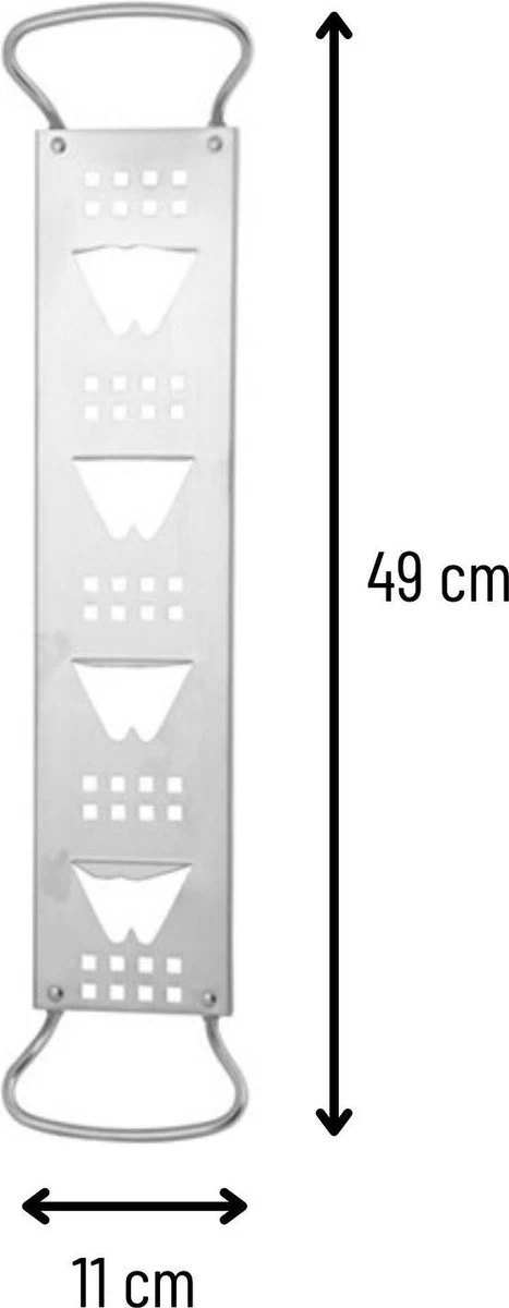 Accessoires Pour Barbecue Orange85 - Acier Inoxydable - Avec Poignées - Argent - Orange85 De Pommes De Terre – Image 5