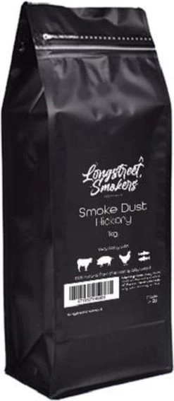 Smokers De Longue Rue | Copeaux De Fumage | Hickory | 1kg | Bois De Fumage