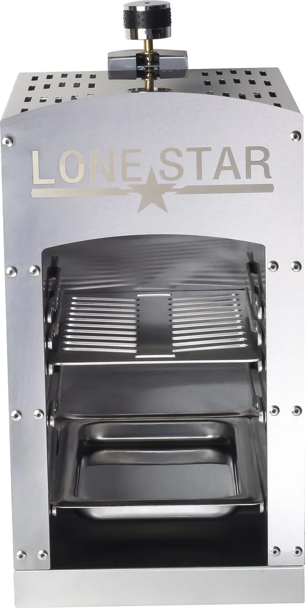 Modèle De Table 'Beefmaker' Pour Barbecue à Haute Température / Barbecue à Gaz - 800 Degrés Celsius - Acier Inoxydable - 42x40x22 – Image 7