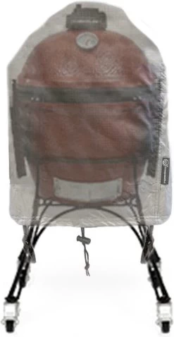 Housse De Barbecue COVER UP HOC Diamond Pour Kamado Classic Joe II - Imperméable Avec Sangles Tempête Et Cordon De Serrage