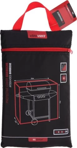 Pro Garden Housse De Barbecue Rectangulaire De Luxe ProGarden - 125x62x95 Cm - Avec Sac De Rangement