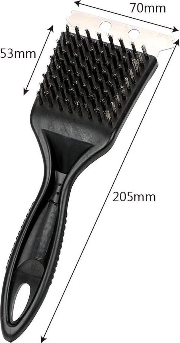 BBQ Clean - Brosse Pour Barbecue - Brosse De Nettoyage - Brosse Et Grattoir Pour BBQ – Image 5