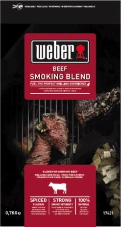 Weber 3 Morceaux Mélange De Copeaux De Bois 0,7 Kg Boeuf Mélange De Copeaux De Wood