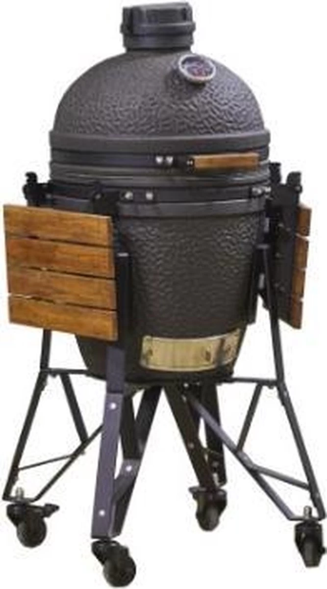 Housse De Protection BBQ DistriCover Pour Kamado - Ø 80 X 80 Cm - Bastard - Green Egg - Weber - Kamado BBQ Anthracite – Image 4