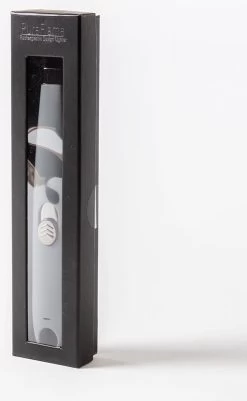 PureFlame - Briquet Design Rechargeable - Gris - Briquet Rechargeable Durable - Avec Chargeur USB