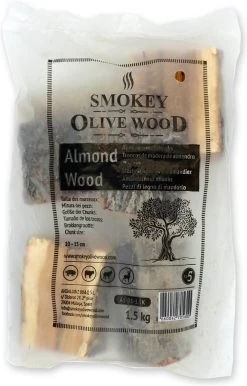 Smokey Olive Wood Fumé I Morceaux Fumés I Amande I 1,5KG