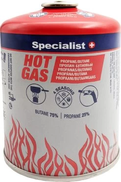 2pcs Bouteilles De Gaz / Cartouche De Gaz 450g, Connexion EN417 7/16 ''Specialist+''
