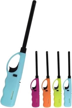 1x Bougies Rechargeables / Briquet BBQ 27 Cm De Couleur - Briquets à Gaz - Briquets De Cuisine