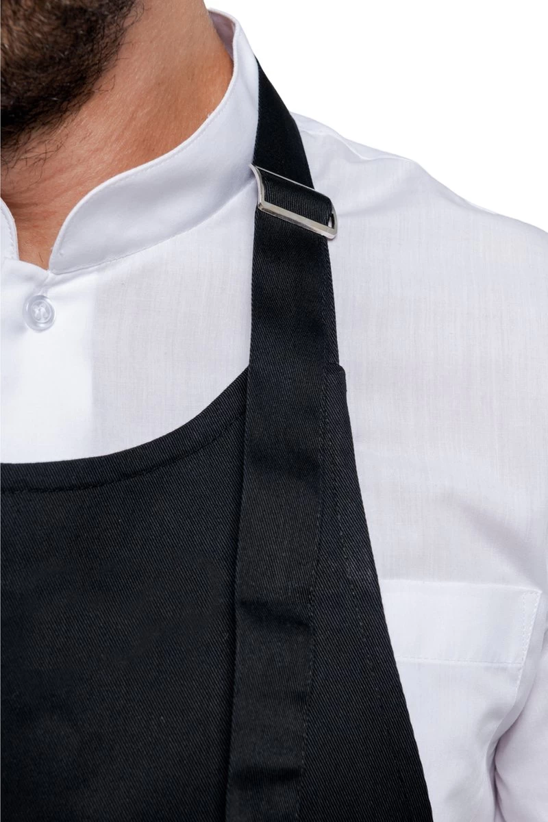 KARIBAN Tablier Cadeau - Tablier Texte - Tablier De Cuisine - Tablier BBQ - Anniversaire - Fête Des Pères - Fête Des Mères - Personne N'est Parfait - 65 Ans - Gris Chic – Image 3