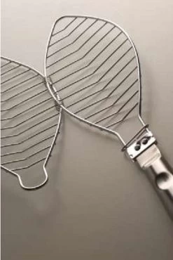 Brada Touch Fish Grill Clamp BBQ - Acier Inoxydable De Haute Qualité