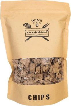 Copeaux De Tonneau De Vin 2 L | BBQ | Fumer Du Bois De Fûts De Vin