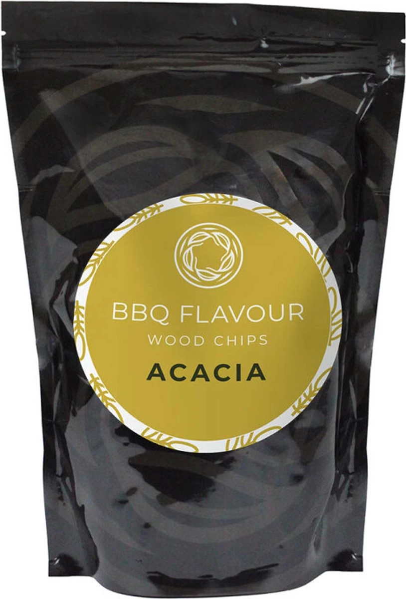 Saveur BBQ | Acacia En Bois De Fumée | Bois De Fumée Acacia 500g | Copeaux De Bois | Chips Smokewood | Kamado | Shichirin | Gril De Table – Image 5