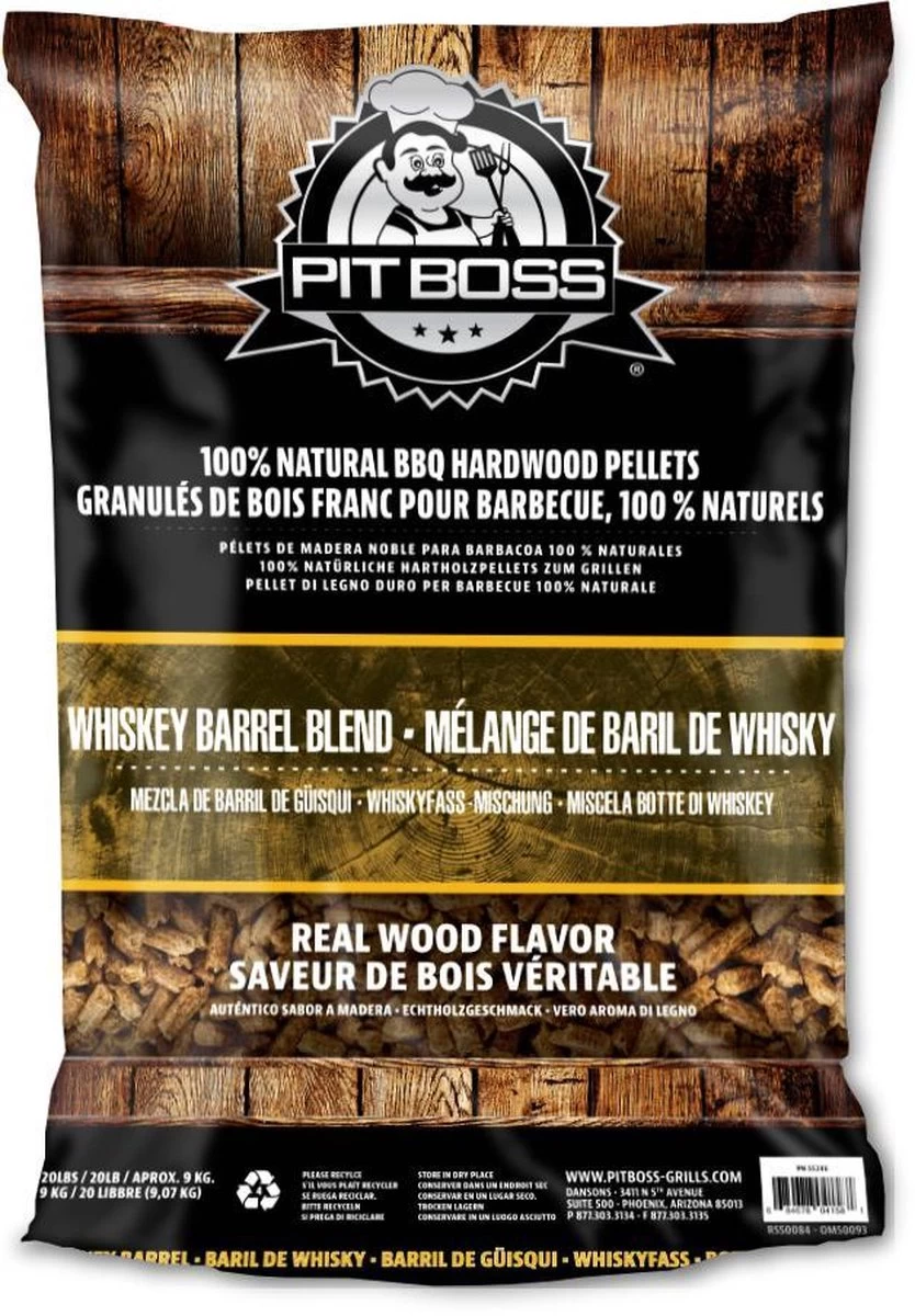 2 Sacs De Pitboss Grilles Granulés De Bois Mélange De Fûts De Whisky Pour Barbecue à Granulés De Bois (barbecue à Granulés) – Image 4