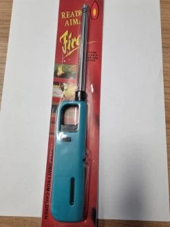 Feu Long Briquet à Gaz Butane Rechargeable Pour Grill, Briquet De Cuisine électrique