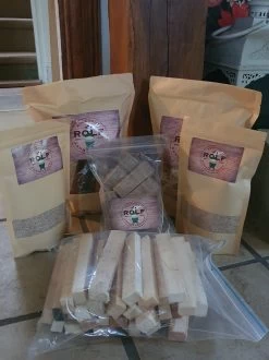 Pack De Démarrage Fumeur Avec Chêne, Hêtre, Mite De Fumée, Bois D'allumage Et Allume-feu