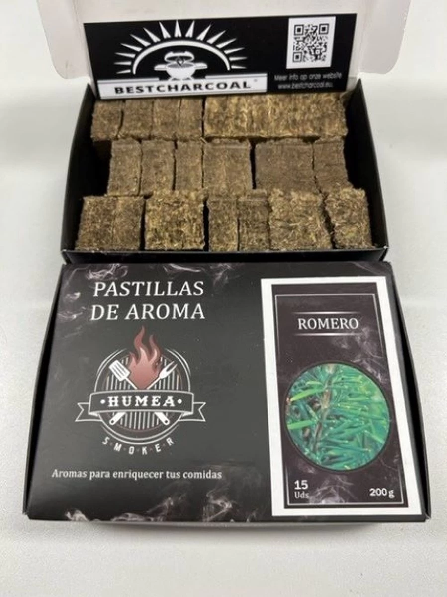 Best Charcoal - Pastilles De Aroma - Smoke Wood Walnut - 15 Pièces