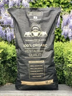 Charbon Quebracho Blanco 15 Kg «Bestcharcoal» RESTAURANT QUALITÉ. LA QUALITÉ DE RESTAURANT EST SUPÉRIEURE À LA QUALITÉ PREMIUM