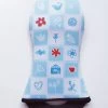 Papillon Oven Mitt - Gant De Four Avec Imprimé - Résistant à La Chaleur - Check Blauw