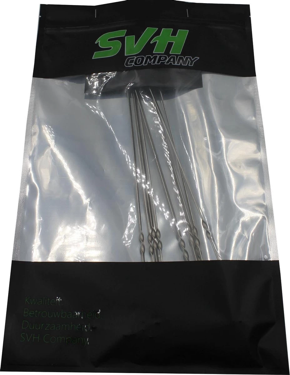 Pointes De Barbecue, Acier Inoxydable, 10 Pièces - BBQ Grill Spies Pics à Brochettes Stylos Brochettes Satay Kebap Kabab Shaslik – Image 4