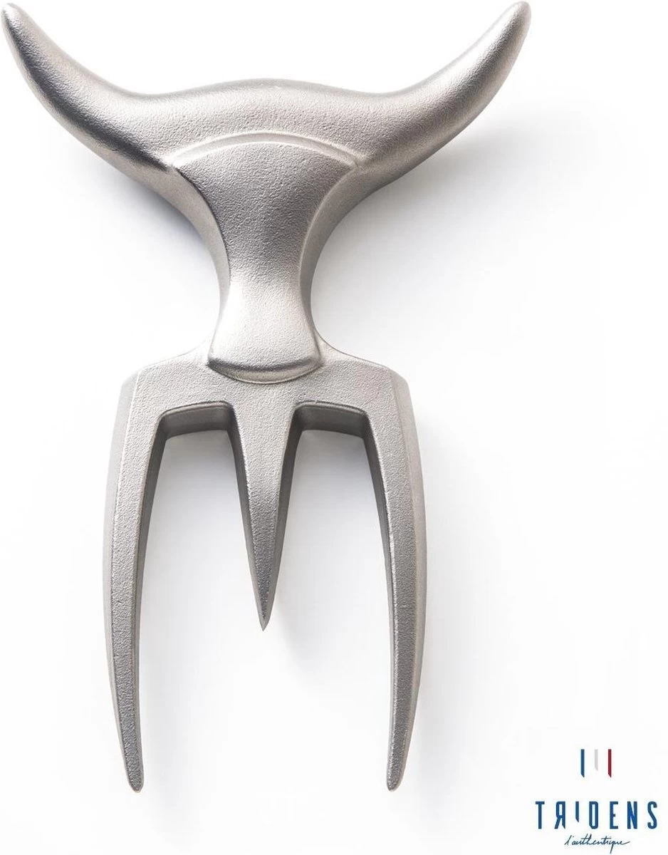 Tridens Brushed Fork Dans Un Support En Acier Inoxydable (Fourchette à Viande En Acier Inoxydable Standard) – Image 3