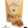 Smokey Olive Wood Fumé - Copeaux De Bois - 1,7L - Bois D'olivier - Copeaux De Grande Taille ø 2cm-3cm