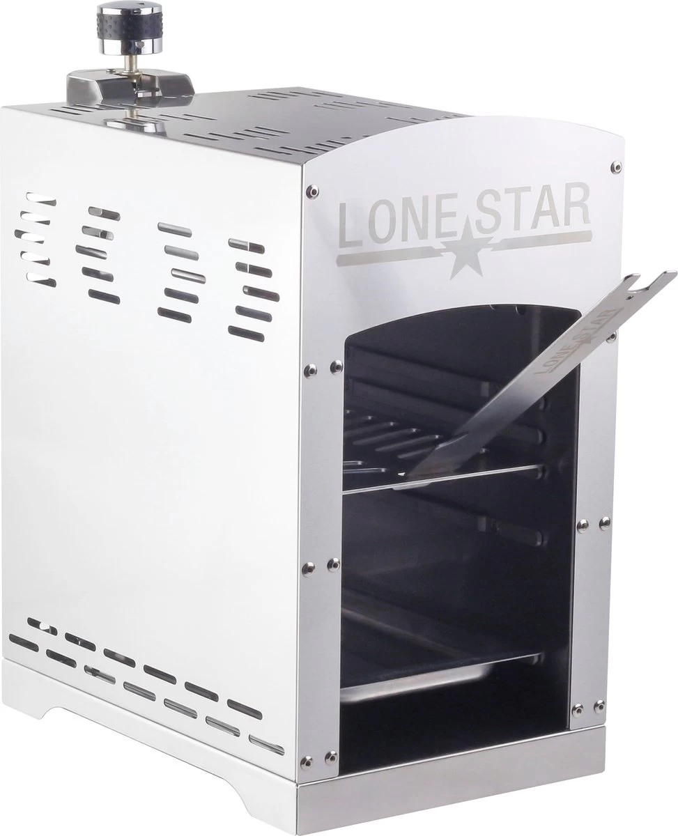 Modèle De Table 'Beefmaker' Pour Barbecue à Haute Température / Barbecue à Gaz - 800 Degrés Celsius - Acier Inoxydable - 42x40x22 – Image 5