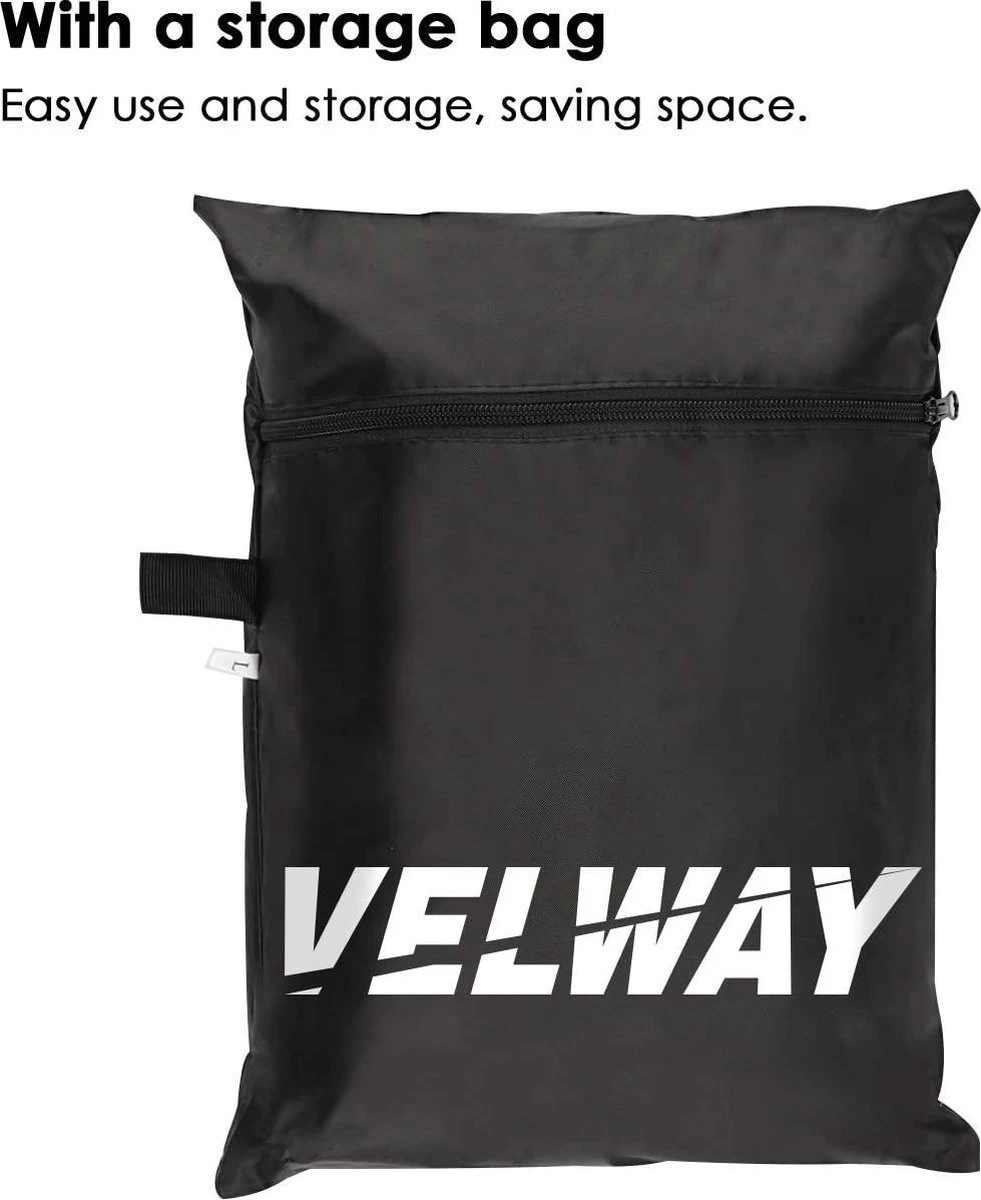 Housse De Grille Grille À Gaz Housse De Barbecue Housse De BBQ Étanche Housse De Protection Capot Grill Bâche Pour Weber Brinkmann Char Broil Holland Jenn Air (147x61x117cm) - Zwart – Image 6